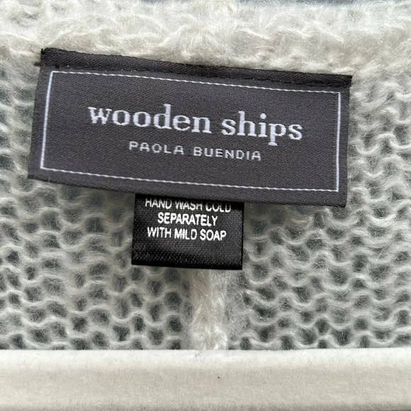 Anthropologie Wooden Ships Poncho Sweater size  XS - Picture 2 of 7